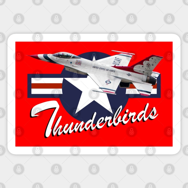 USAF Thunderbird Sticker by SteveHClark